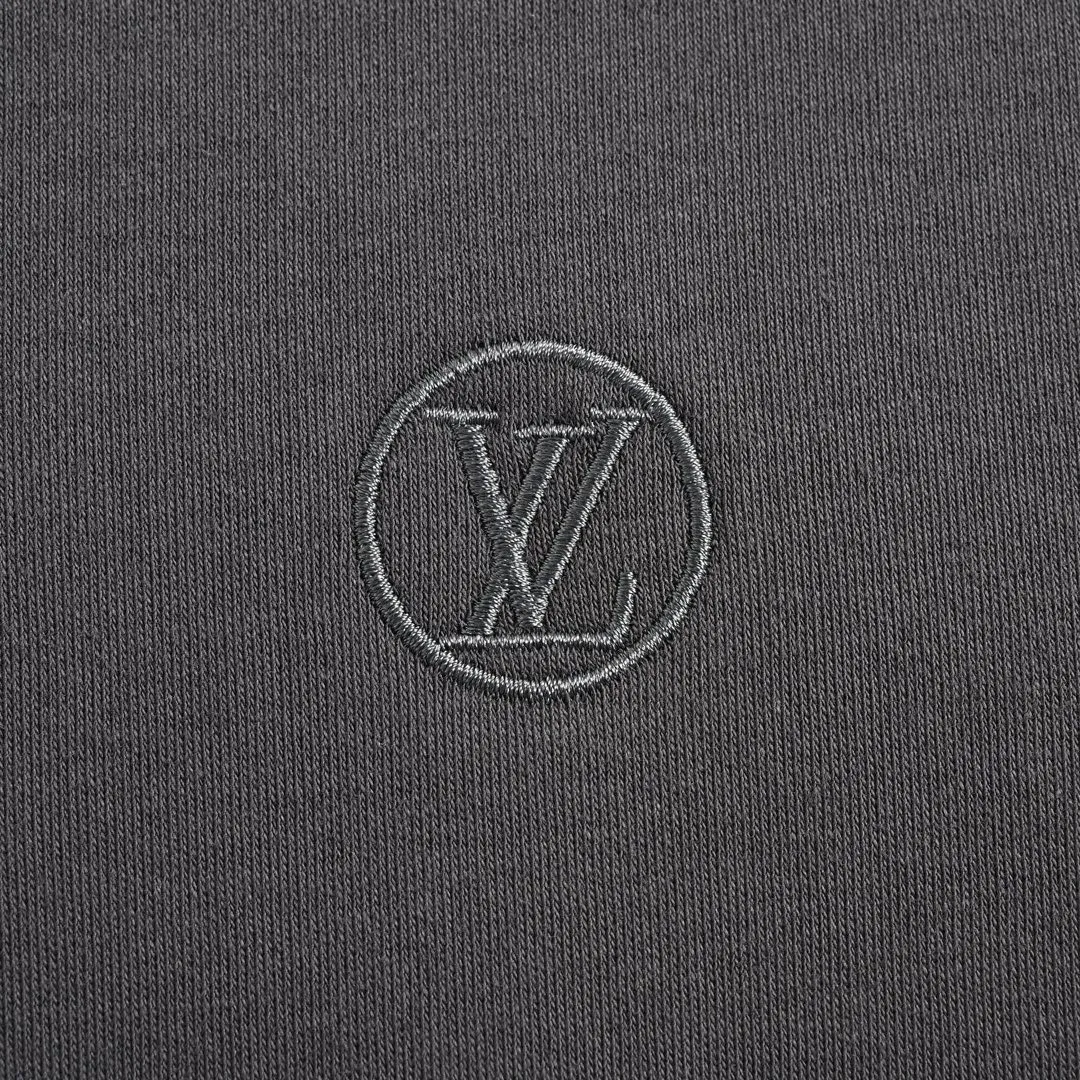 Louis Vuitton/Louis Vuitton Classic short sleeves with small label embroidered on the chest